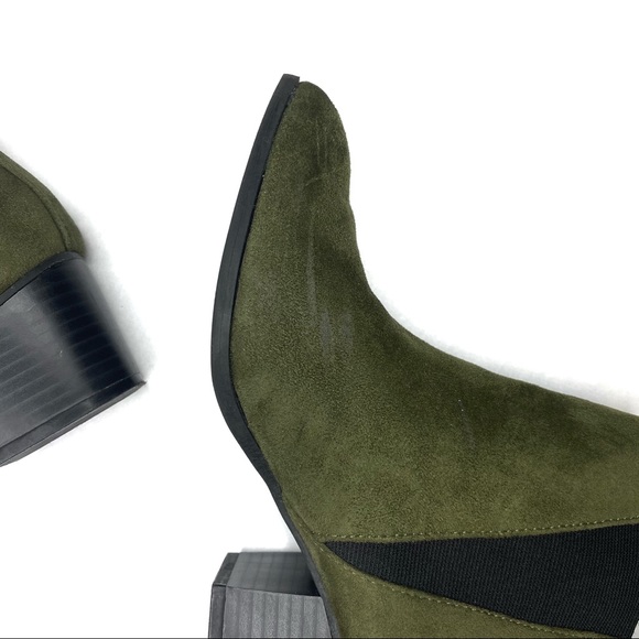 Charlotte Russe Olive Green Booties - Picture 5 of 6